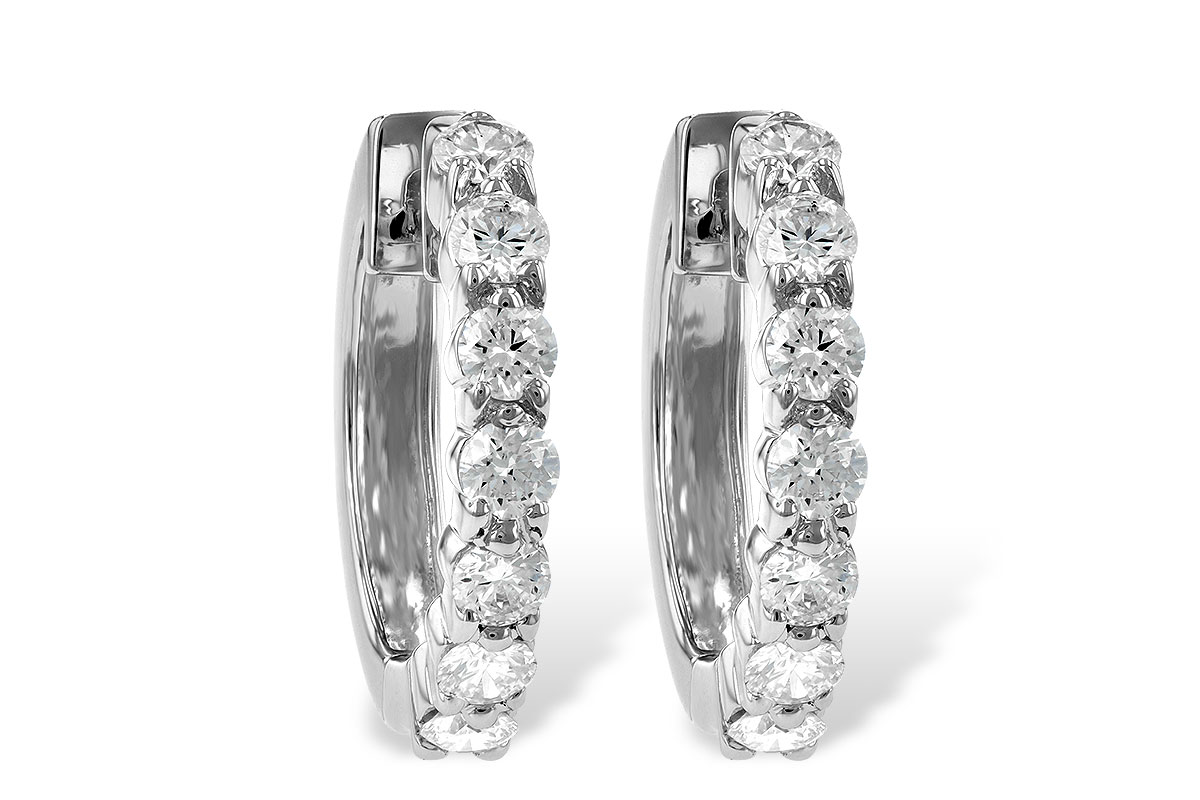 G240-39658: EARRINGS 1.00 CT TW