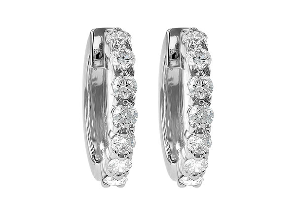 G240-39658: EARRINGS 1.00 CT TW