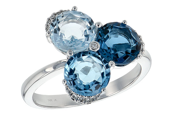 G244-01540: LDS RG 4.02 BLUE TOPAZ 4.07 TGW