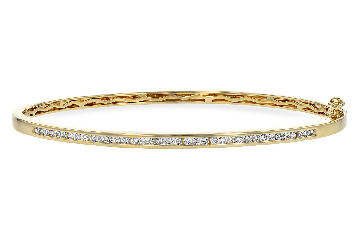 G244-05131: BANGLE BRACELET .50 TW