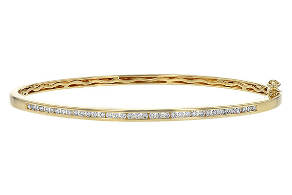 G244-05131: BANGLE BRACELET .50 TW