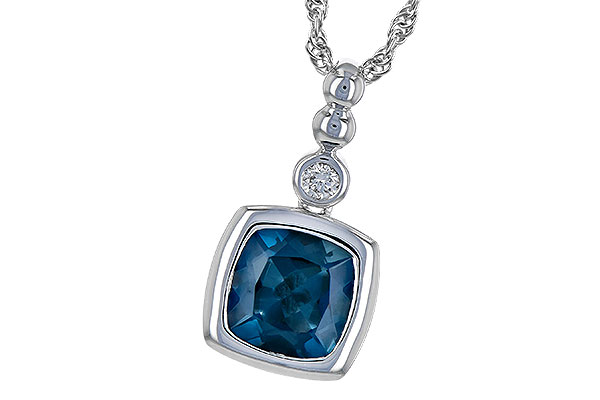 G244-94194: NECK 1.50 LONDON BLUE TOPAZ 1.54 TGW
