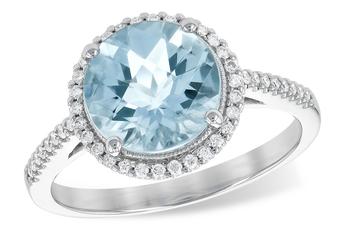 G244-96940: LDS RG 2.08 AQUAMARINE 2.27 TGW