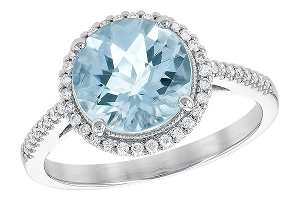 G244-96940: LDS RG 2.08 AQUAMARINE 2.27 TGW