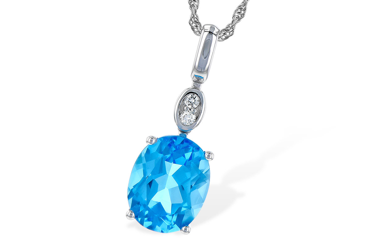 G244-98813: NECK 2.84 BLUE TOPAZ 2.87 TGW (10x8MM BT)