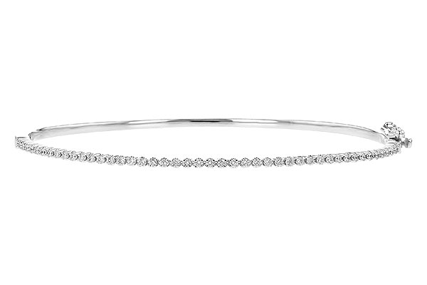 G244-99713: BANGLE BRACELET .50 TW