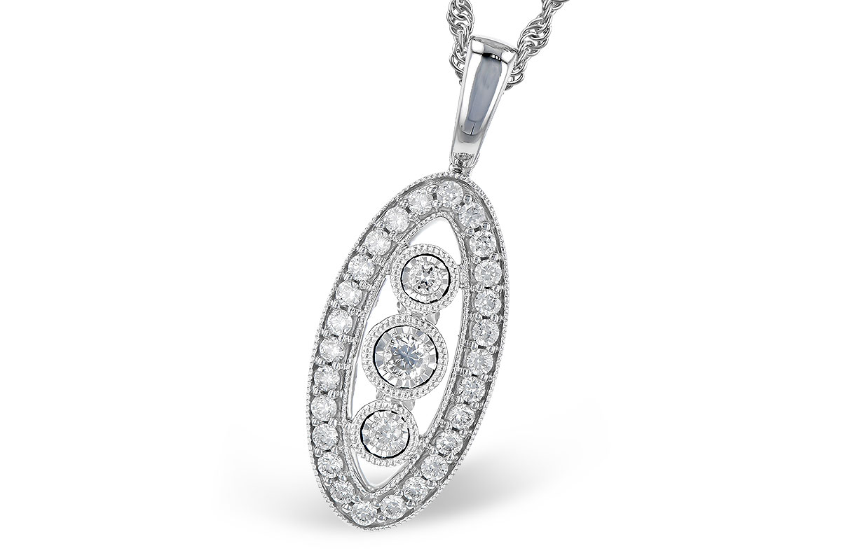 G327-65167: NECKLACE .34 TW