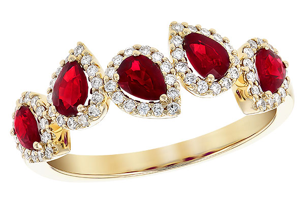 G327-66058: LDS RG .90 TW RUBY 1.14 TGW