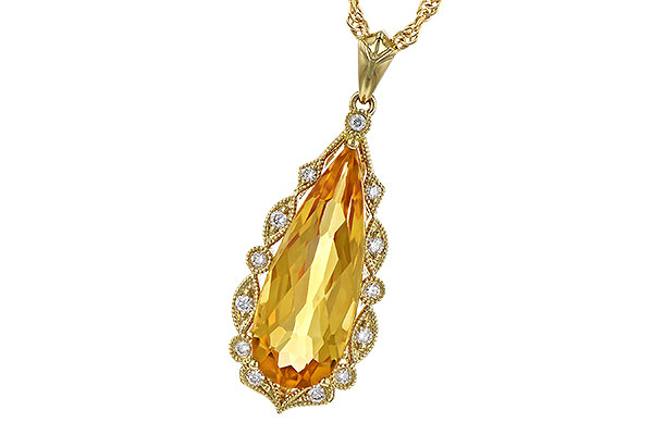 G327-66940: NECK 3.38 CITRINE 3.50 TGW