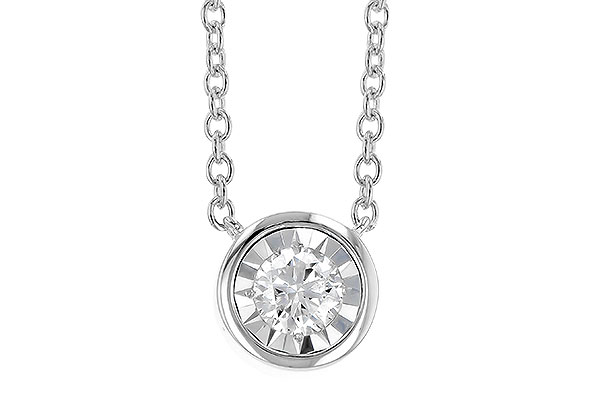G327-66985: NECKLACE .32 BR (18")