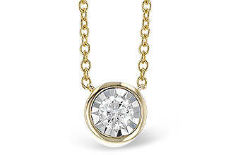 G327-66985: NECKLACE .32 BR (18")