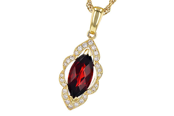 G327-71467: NECK 1.25 GARNET 1.36 TGW