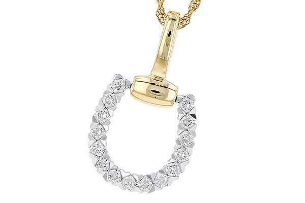 G328-55149: NECKLACE .32 TW