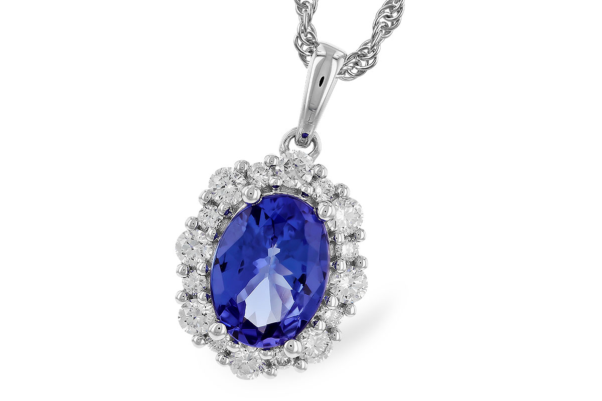 G328-58813: NECK 1.02 TANZANITE 1.32 TGW (8x6 OVAL)