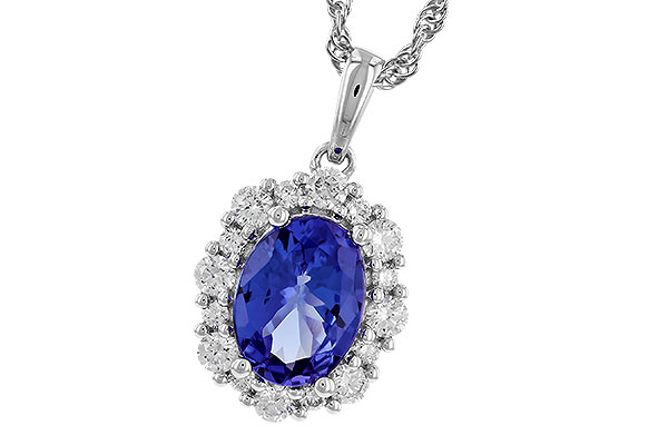 G328-58813: NECK 1.02 TANZANITE 1.32 TGW (8x6 OVAL)