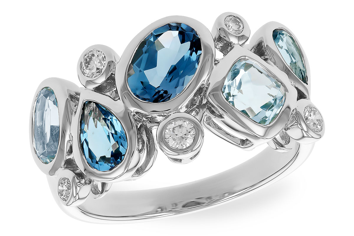 G328-60549: LDS RG 2.57 BLUE TOPAZ TW 2.75 TGW