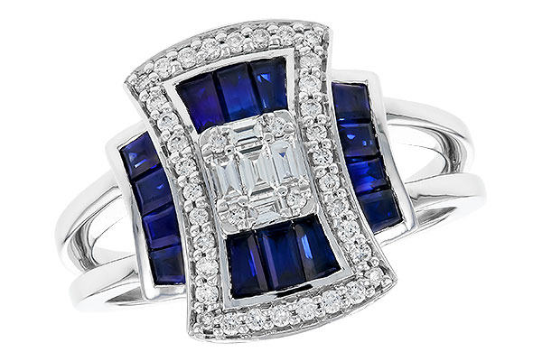 G328-62376: LDS RG .87 TW SAPPHIRE 1.22 TGW