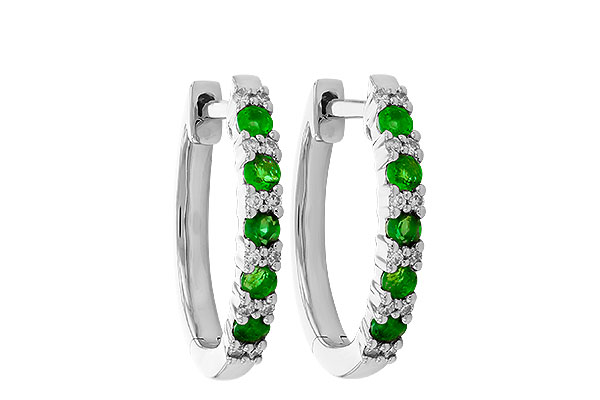 G328-62422: EARR .25 EMERALD .31 TGW