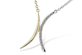 G329-46031: NECKLACE .14 TW (18")