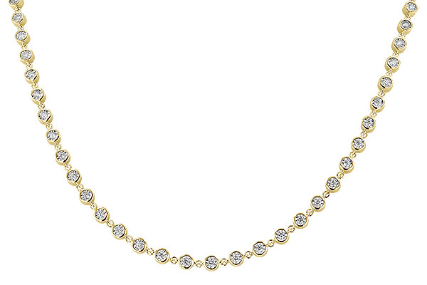 G329-46058: NECKLACE 3.40 TW (18")