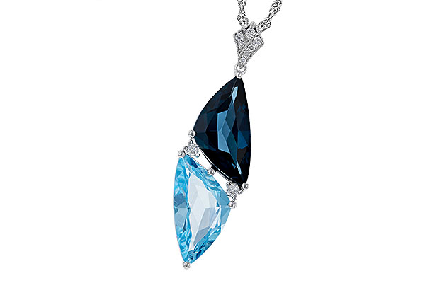 G329-47867: NECK 6.87 BLUE TOPAZ 6.97 TGW