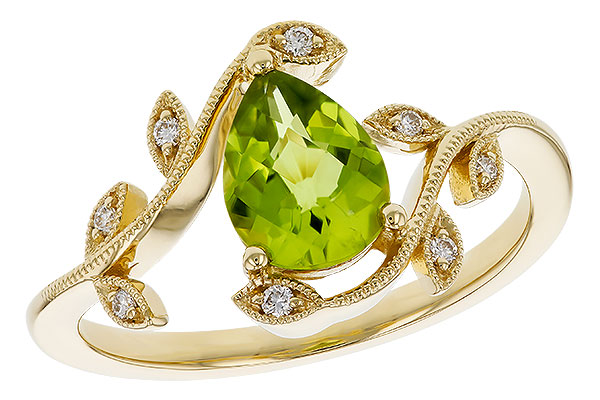 G329-47885: LDS RG 1.16 PERIDOT 1.22 TGW (8x6MM PER)