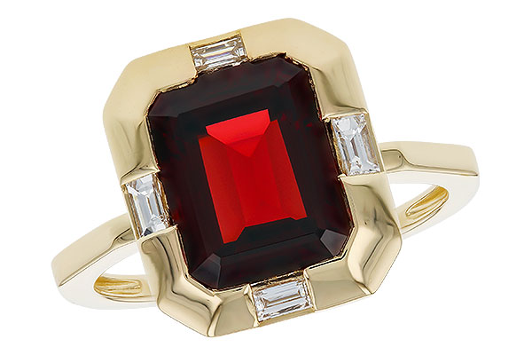G329-49694: LDS RG 3.65 GARNET 3.82 TGW (10x8MM GAR)