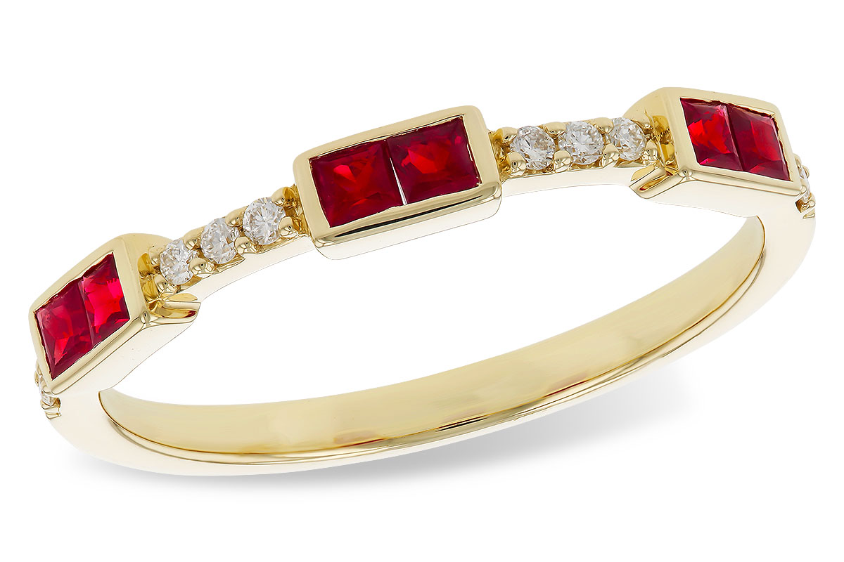 G329-50549: LDS WED RG .34 RUBY .41 TGW