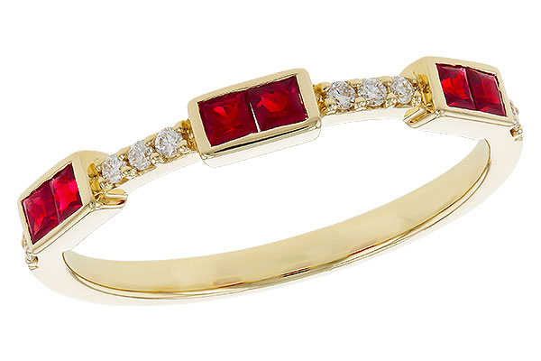 G329-50549: LDS WED RG .34 RUBY .41 TGW