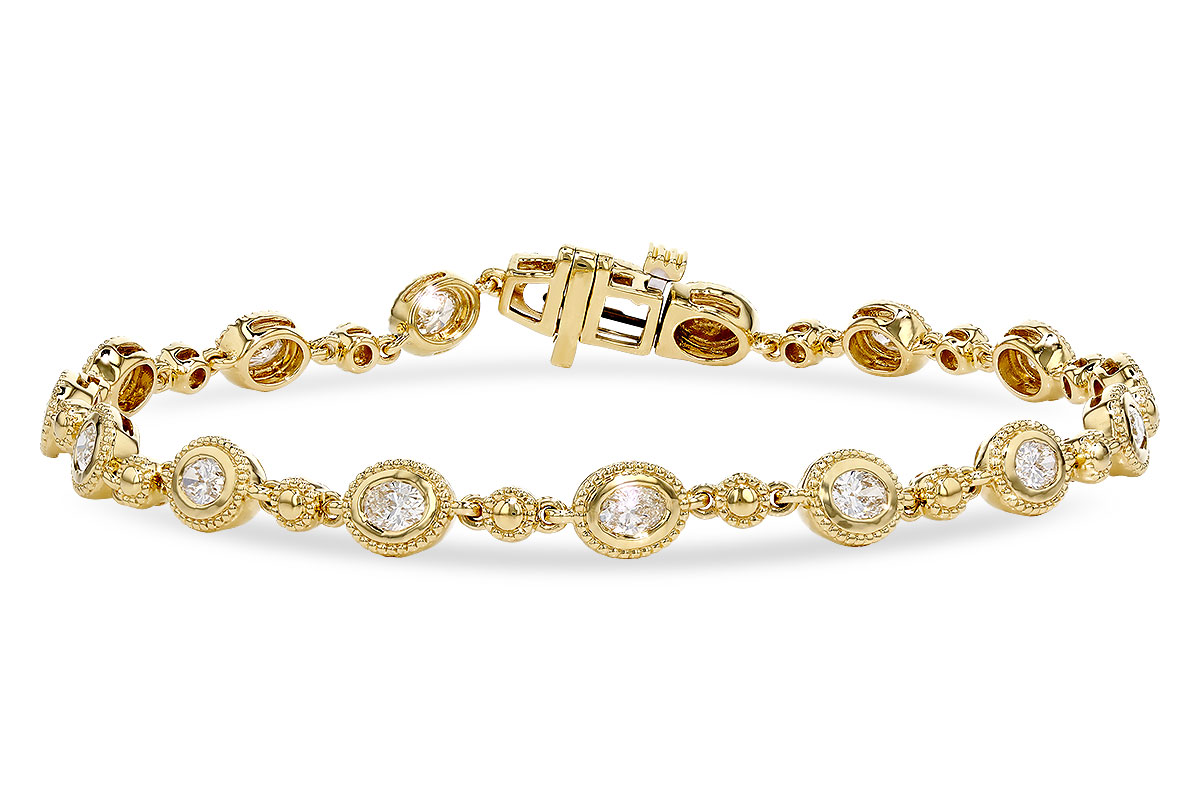 G329-53349: BRACELET 1.25 TW OVAL DIAS (7")