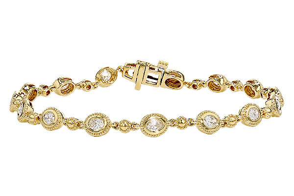 G329-53349: BRACELET 1.25 TW OVAL DIAS (7")