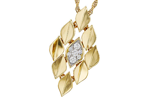 G330-36967: NECKLACE .15 TW