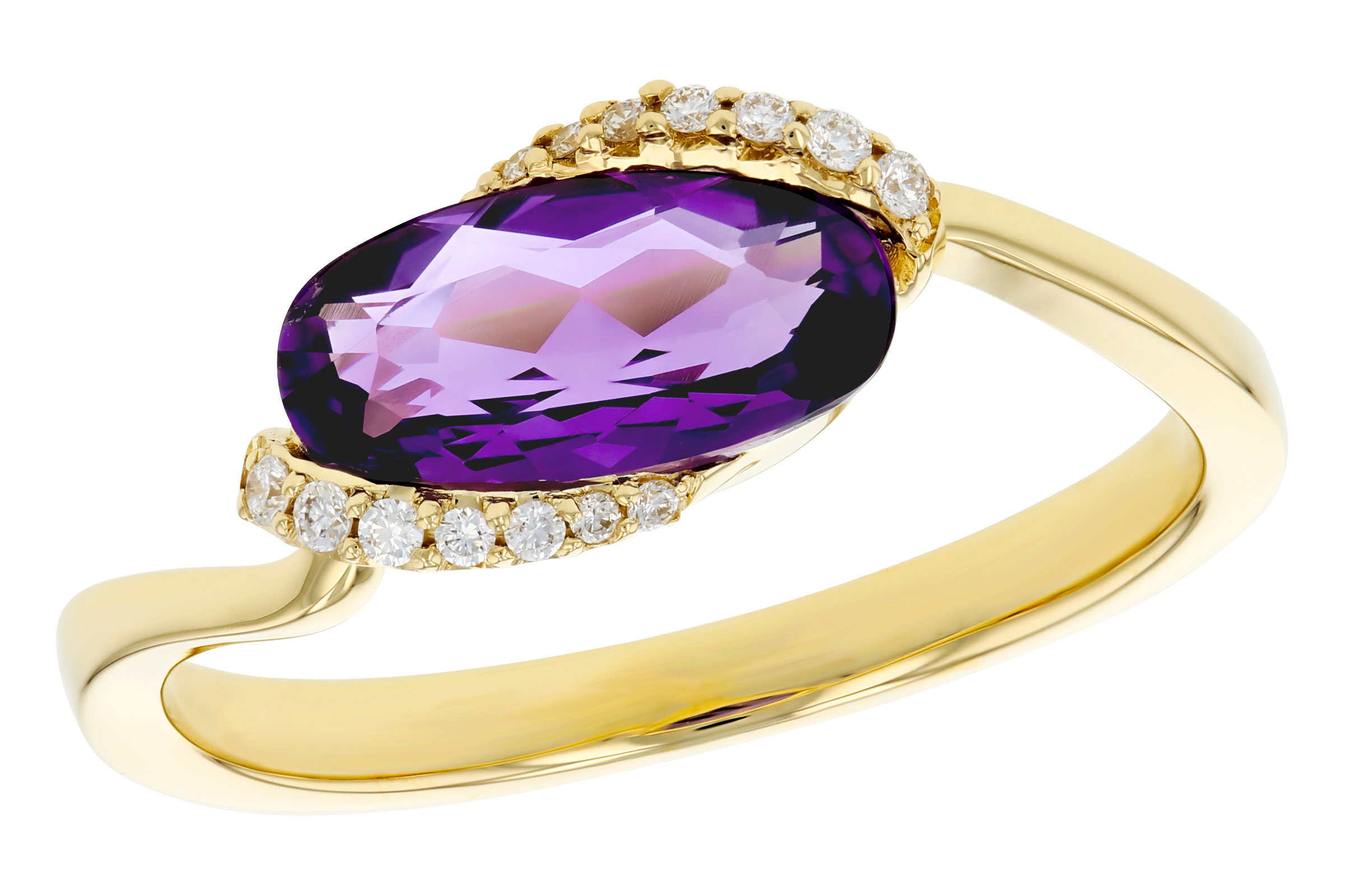 G330-38776: LDS RG 1.07 TW AMETHYST 1.13 TGW (10x5MM AMY)