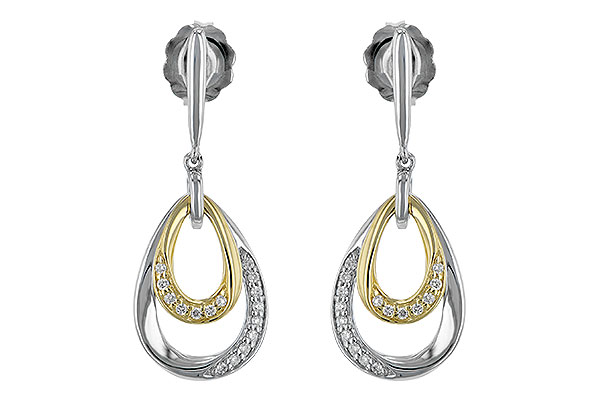 H244-06049: EARRINGS .12 TW