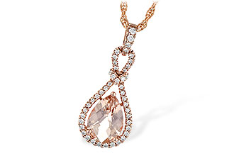 H244-91485: NECK 1.54 MORGANITE 1.75 TGW