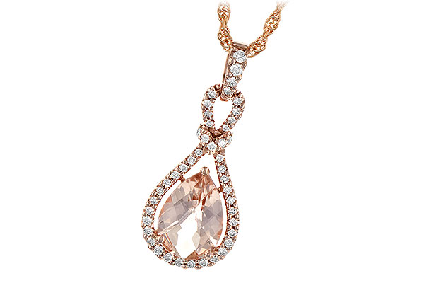 H244-91485: NECK 1.54 MORGANITE 1.75 TGW