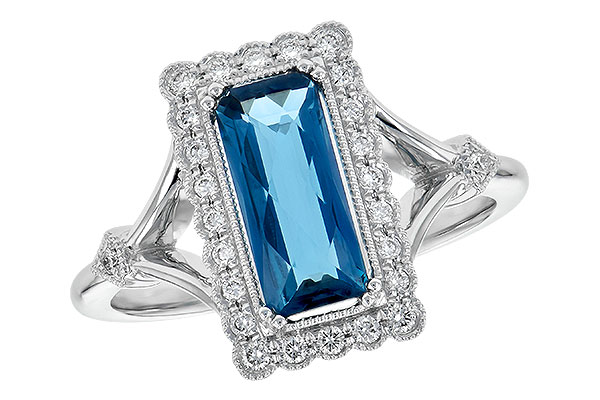 H244-96985: LDS RG 1.58 LONDON BLUE TOPAZ 1.75 TGW