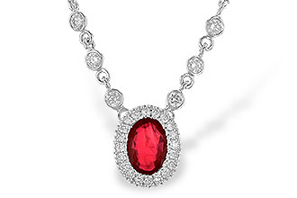 H244-97831: NECK .70 RUBY .94 TGW (17")