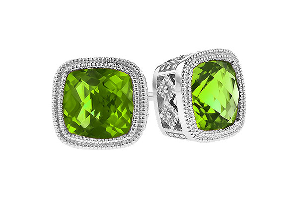 H327-65094: EARR 1.90 TW PERIDOT