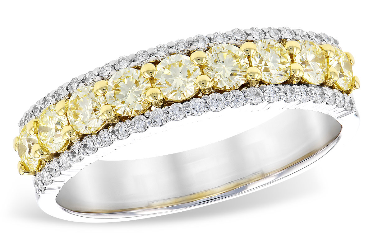 H327-70622: LDS DIA RG .80 TW YELLOW DIAS 1.00 TW