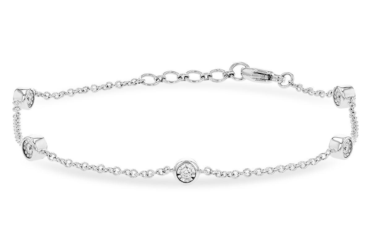 H327-71467: BRACELET .25 TW (7.25")