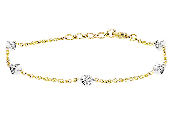 H327-71467: BRACELET .25 TW (7.25")