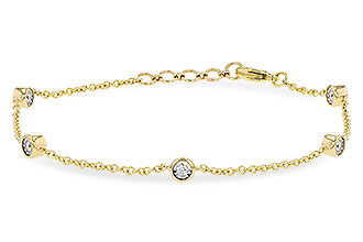 H327-71467: BRACELET .25 TW (7.25")