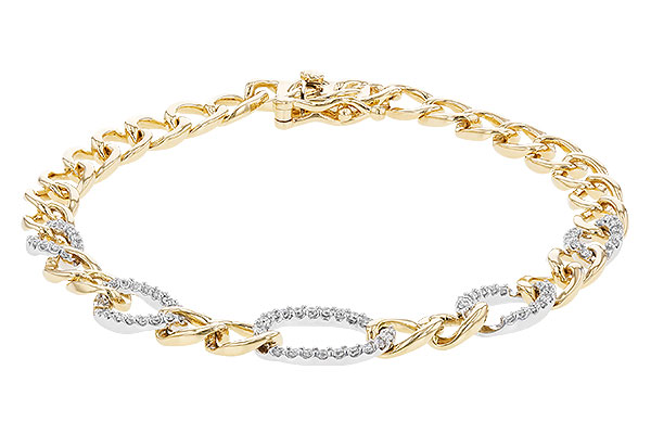 H328-56067: BRACELET .52 TW