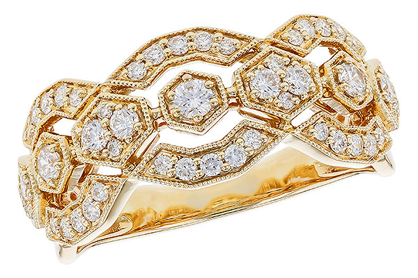 H328-56994: LDS DIA WED RG .50 TW