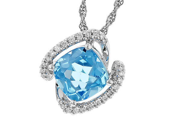 H328-58785: NECK 2.61 BLUE TOPAZ 2.72 TGW