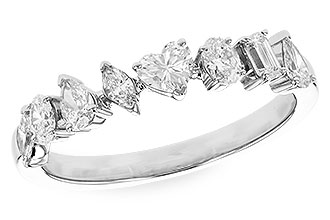 H328-59694: LDS DIA WED RG .69 TW FANCY CUT DIAS