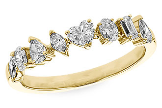 H328-59694: LDS DIA WED RG .69 TW FANCY CUT DIAS