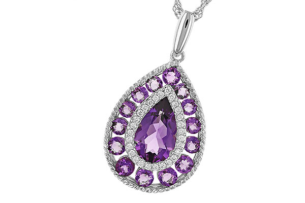 H328-62376: NECK 1.95 TW AMETHYST 2.05 TGW