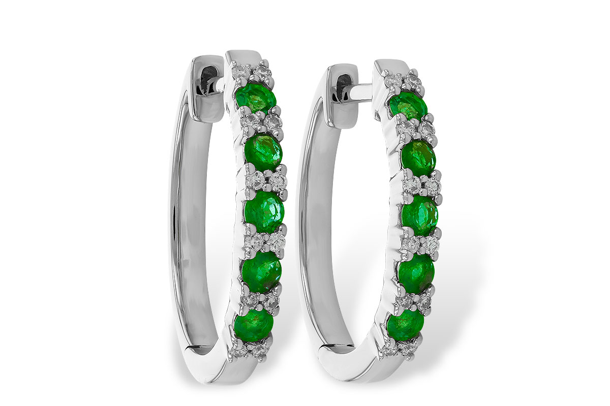 H328-62422: EARR .40 EMERALD .50 TGW